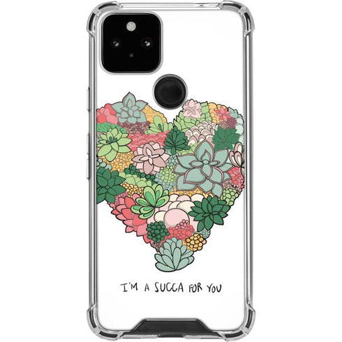 Succa For You Google Pixel 5 Clear Case